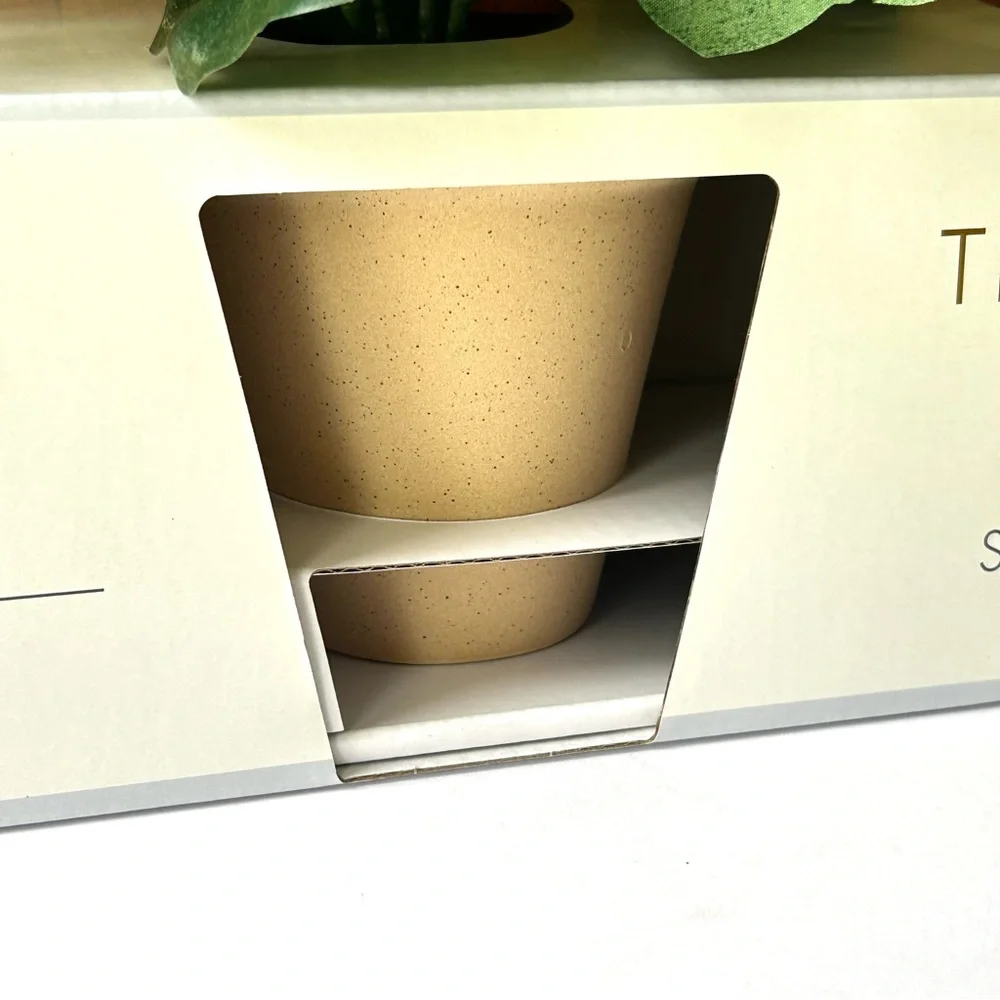 🌴Threshold Lovely Faux White Geranium Floral Arrangements | Set of Three